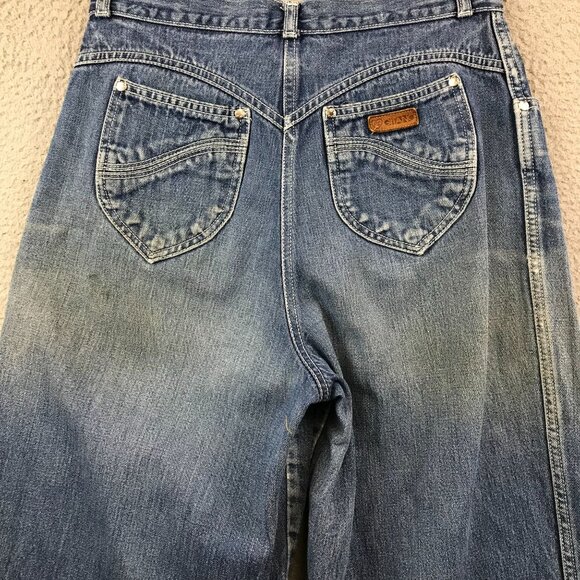 Vintage Gitano Womens High-Waisted Relaxed Fit Jeans Size 14 100% Cotton - Picture 3 of 15